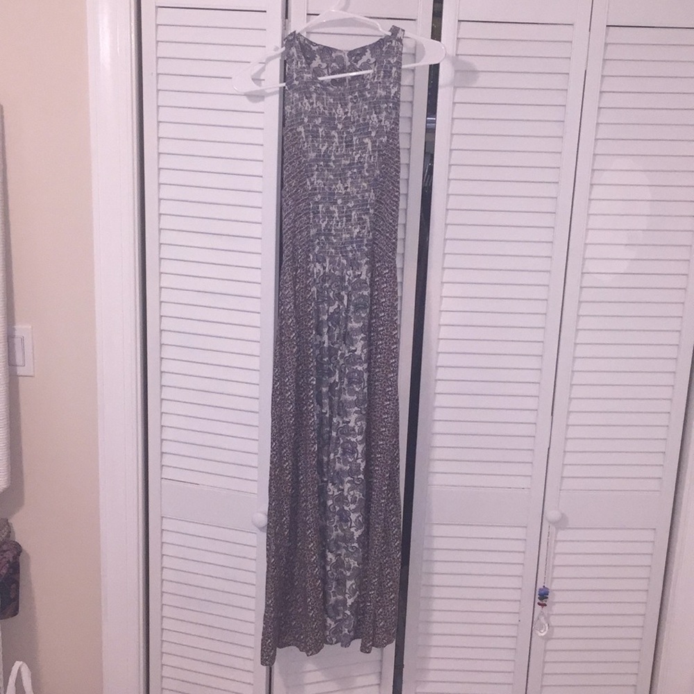 Hippie dress paisley and floral